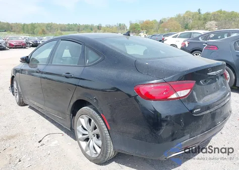 2015 Chrysler 200 S from USA, damaged, VIN 1C3CCCDG2FN678553
